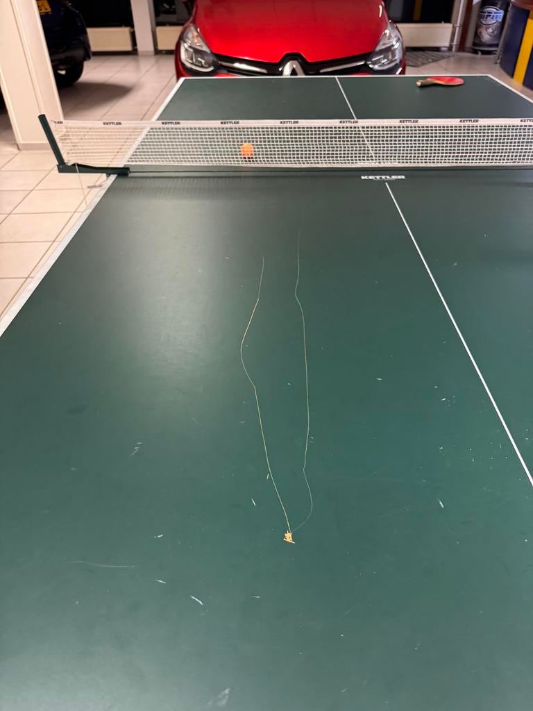Kettler Tafeltennistafel - Indoor, Inklapbaar & Verrijdbaar, Ophalen, Gebruikt, Tafel Indoor, Inklapbaar