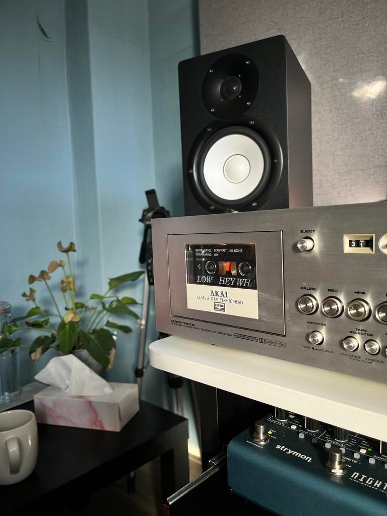 Akai GXC-760D Cassettedeck - Vintage Hifi Topmodel, Ophalen of Verzenden, Enkel, Akai, Tiptoetsen