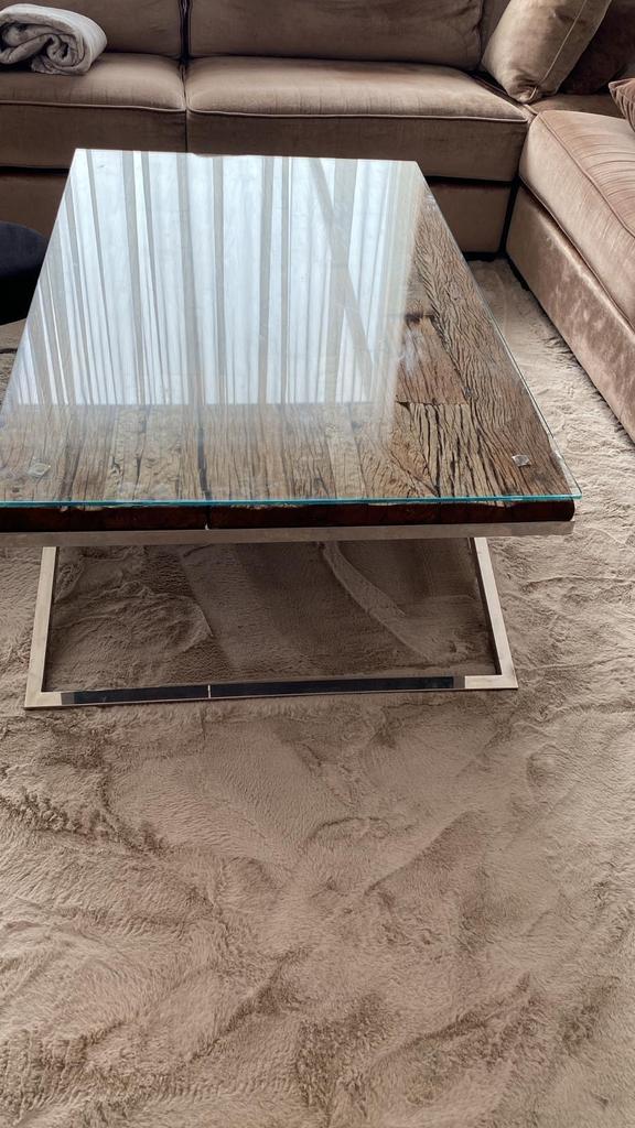 Erik Kuster stijl salontafel - Spoed!, Ophalen, Gebruikt, 100 tot 150 cm, 50 tot 100 cm