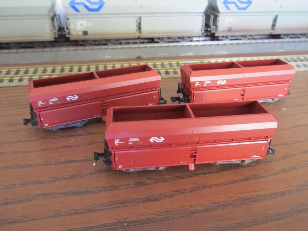 fleischmann N NS ertswagens, Hobby en Vrije tijd, Modeltreinen | N-Spoor, Gelijkstroom, Fleischmann, Wagon, Ophalen of Verzenden