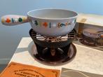 Vintage Le Creuset Fondueset, nr 640, compleet ‘70 jaren, Ophalen of Verzenden, Zo goed als nieuw, Le Creuset, Nvt