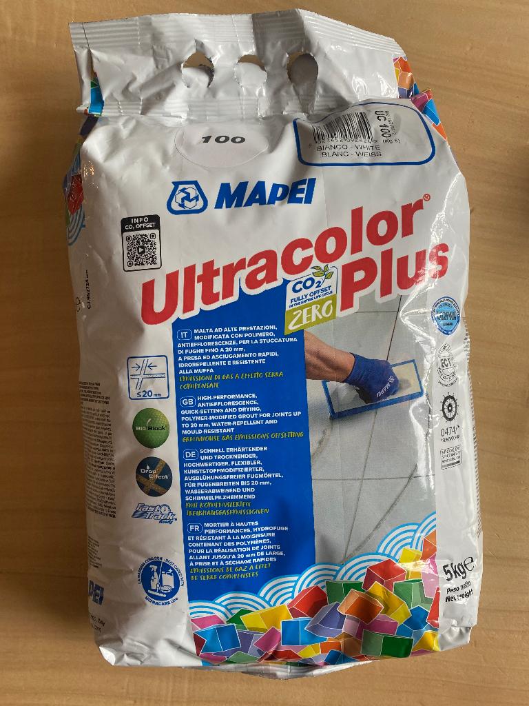 Mapei Voegsel Ultracolor Plus UC 100 5 kg, Ophalen, Overige typen, Nieuw, Minder dan 20 cm