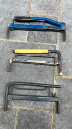 Stenenklem en blokkenklemmen, Ophalen, Gebruikt