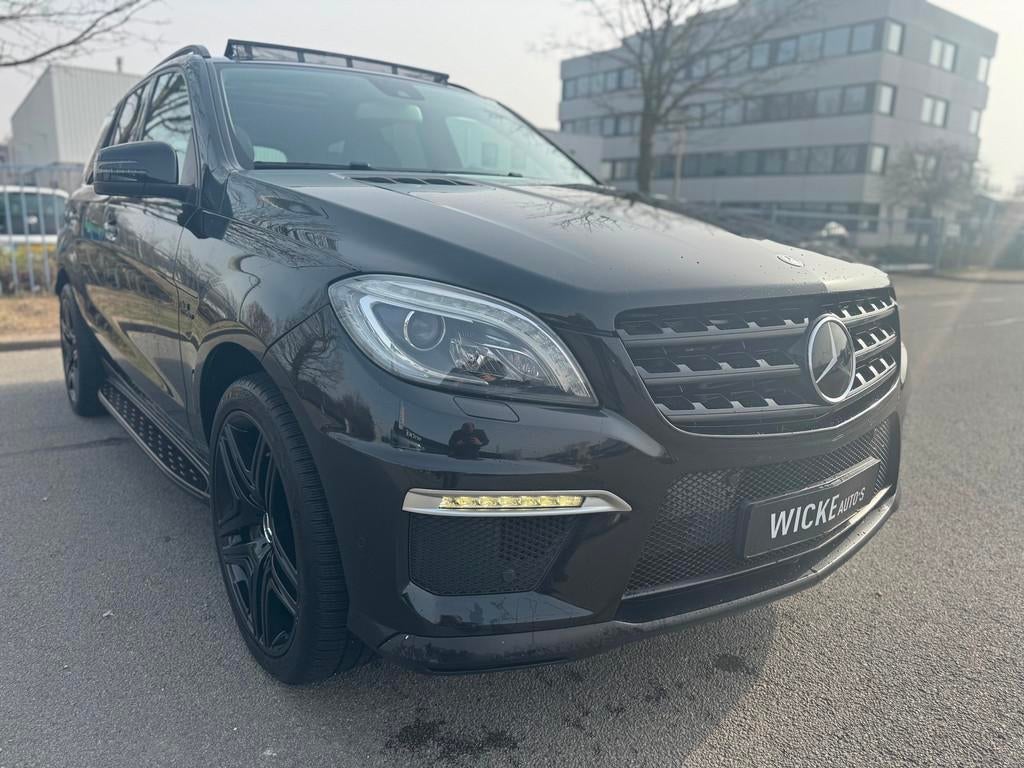 Mercedes-Benz M-klasse AMG 63 Performance Pack 558PK, Gebruikt, 2245 kg, Adaptive Cruise Control, Zwart