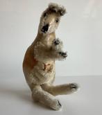 Zeldzame vintage Steiff kangoeroe met jong, Ophalen of Verzenden