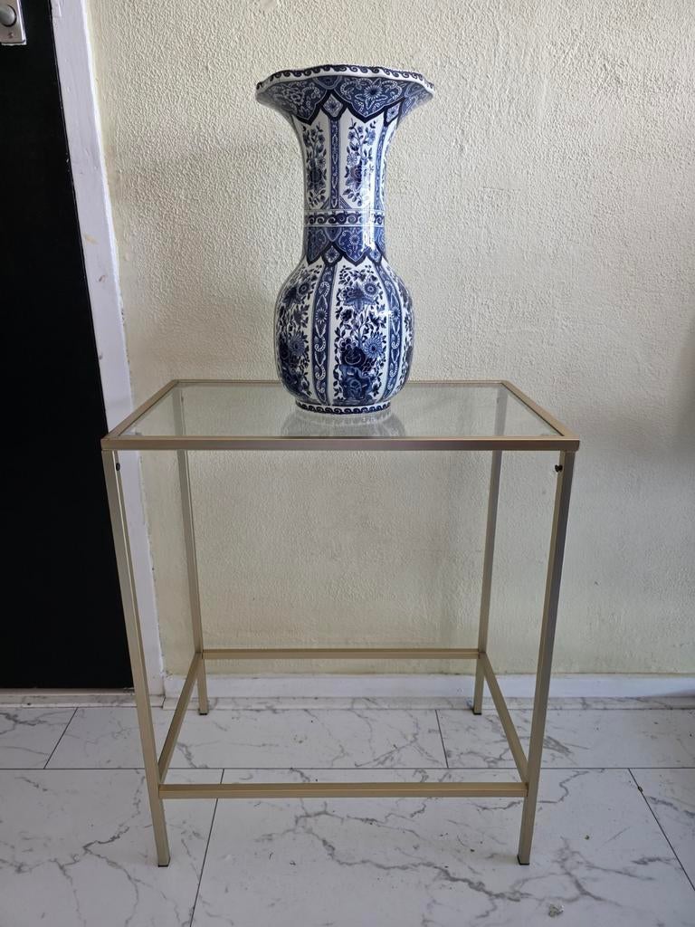 Twee glazen tafeltjes, Ophalen of Verzenden