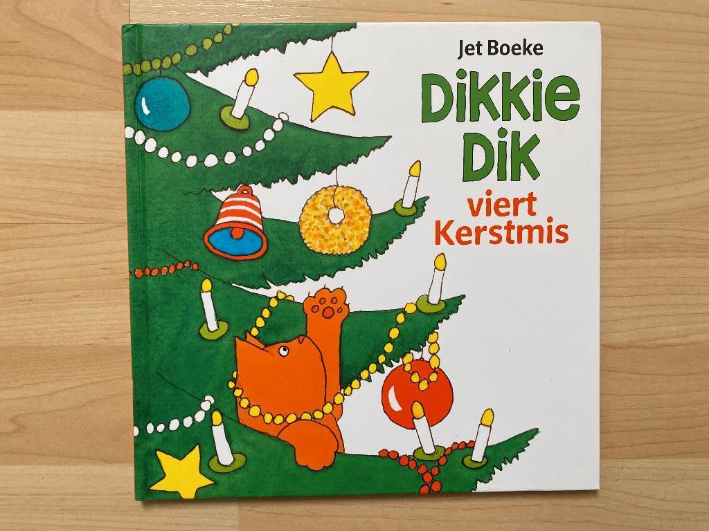 Dikkie Dik viert kerstmis prentenboek, Ophalen of Verzenden, Gelezen
