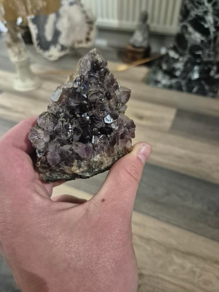 Prachtige Amethist - Natuurlijke Kristal Cluster, Ophalen of Verzenden, Nieuw