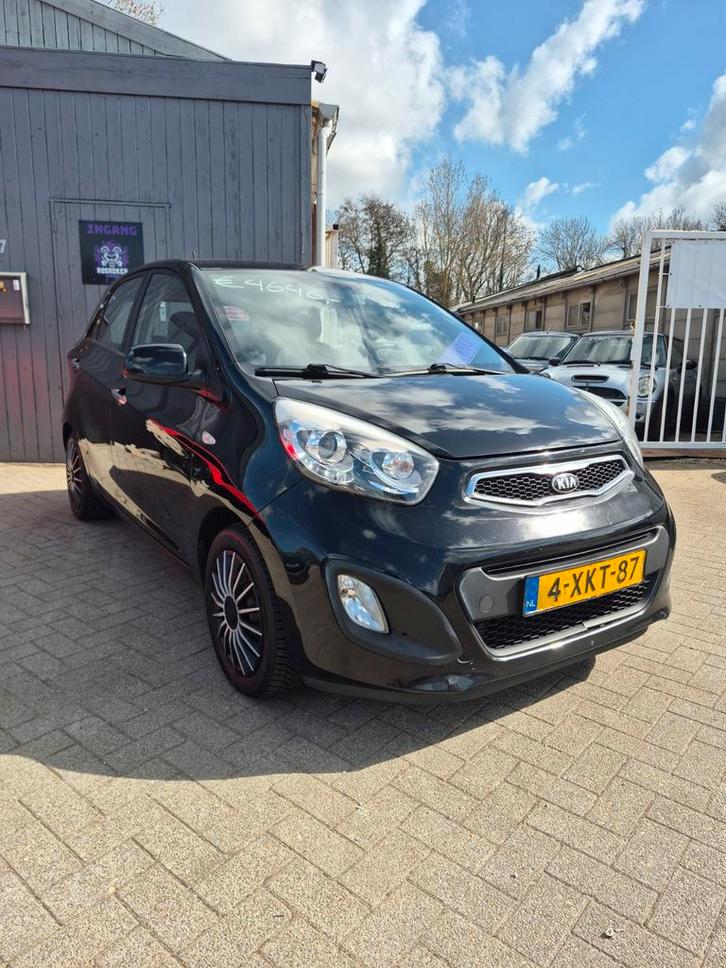 Kia Picanto 1.0 Cvvt 5-DRS 2014 Zwart, Auto's, Kia, Particulier, Picanto, Benzine, A, Hatchback, Handgeschakeld, Origineel Nederlands