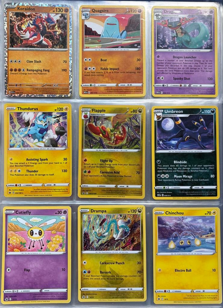 Pokémon bulk kaarten, Ophalen of Verzenden, Gebruikt, Meerdere kaarten, Foil
