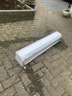 Twee rolluiken met handmatige bediening, Doe-het-zelf en Verbouw, Rolluiken, Ophalen, Gebruikt, Wit, 150 tot 200 cm