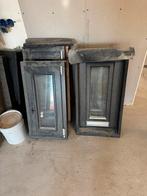 Toilet raampje met tripel glas draai / kiep, Ophalen, Gevelraam of Ruit, Gebruikt, Minder dan 80 cm