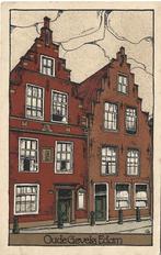 Edam;  Oude Gevels, Verzenden, 1940 tot 1960, Gelopen, Noord-Holland