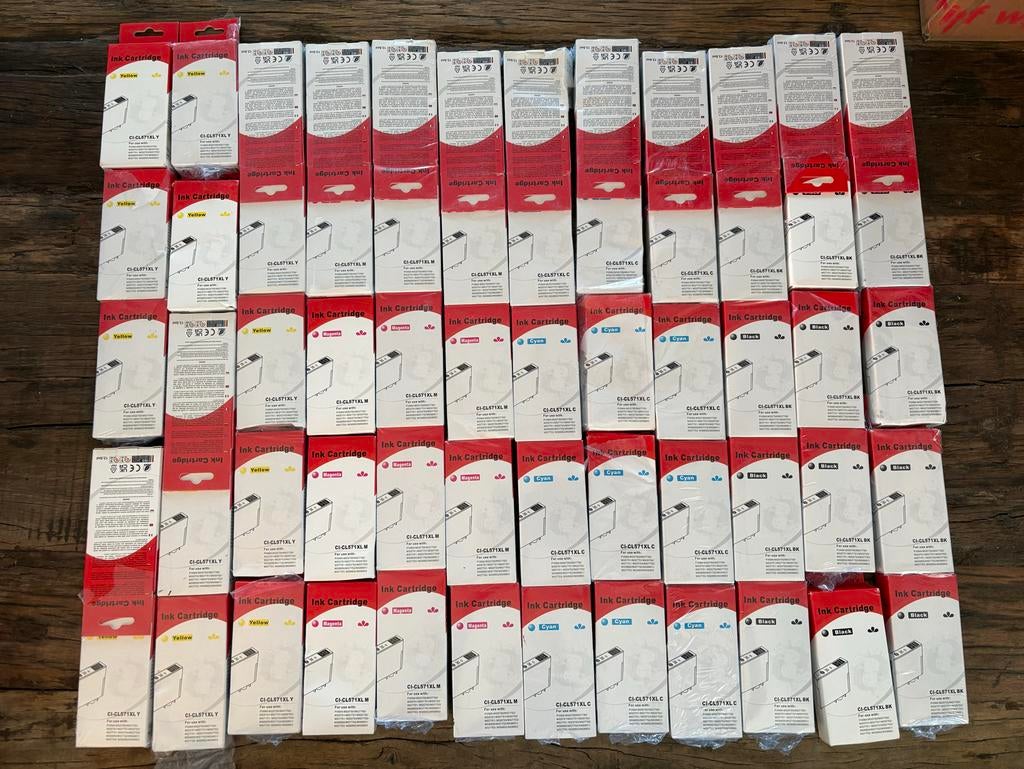 Inktcartridges voor Canon Pixma printers (CI-CL571XL), Computers en Software, Printerbenodigdheden, Ophalen of Verzenden, Nieuw