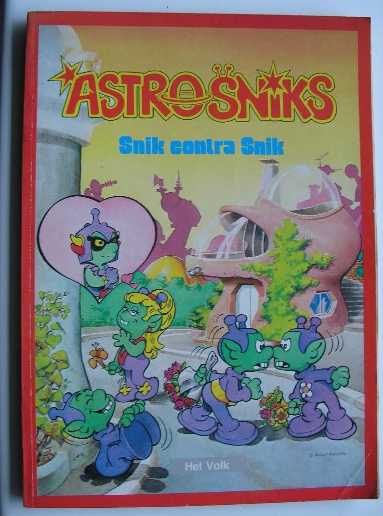 2 x Astrosniks: De Snikheld. + Snik contra Snik, Meerdere stripboeken, Ophalen of Verzenden, Gelezen