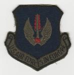 Embleem / patch USAF - US Air Forces in Europe, Verzenden, Luchtmacht, Amerika, Embleem of Badge