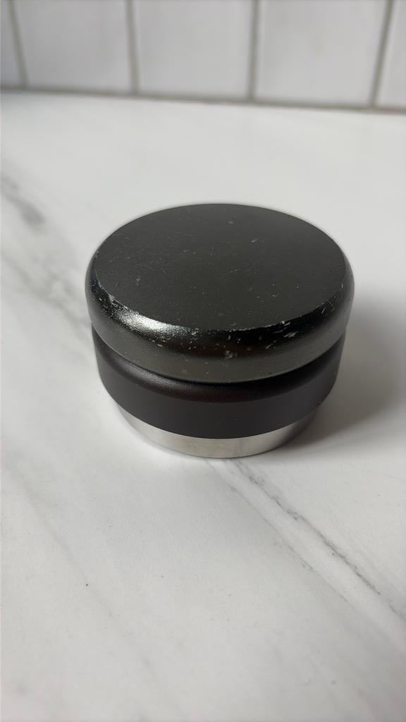 Tamper 58,3mm diepte instelbaar, Ophalen of Verzenden, Gebruikt