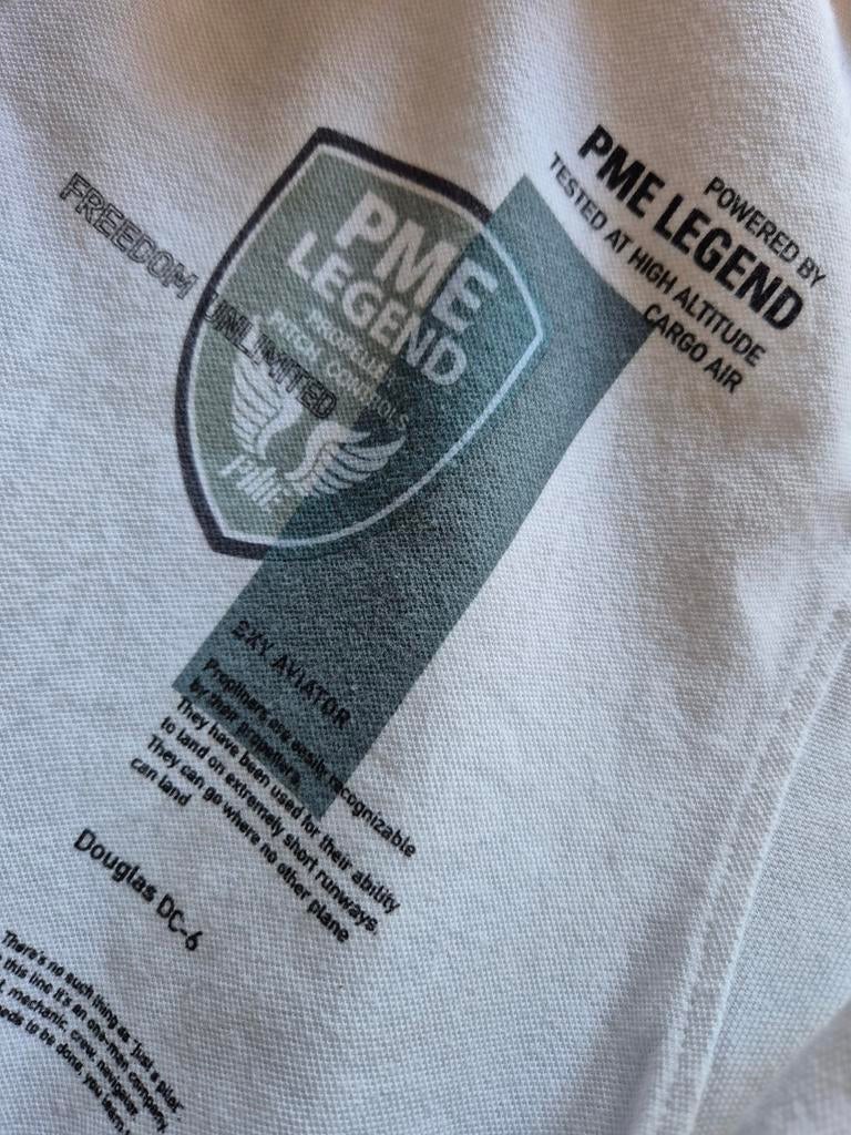 Pme Legend Pall Mall polo shirt Wit maat XXL, ., Wit, Shirt, Ophalen of Verzenden