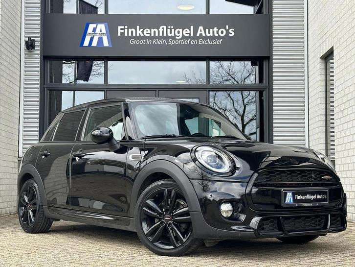 Mini Cooper 1.5 Cooper -JCW-pakket |Black pack |Union_Jack |, Auto's, Mini, Bedrijf, Te koop, Cooper, ABS, Airconditioning, Bluetooth