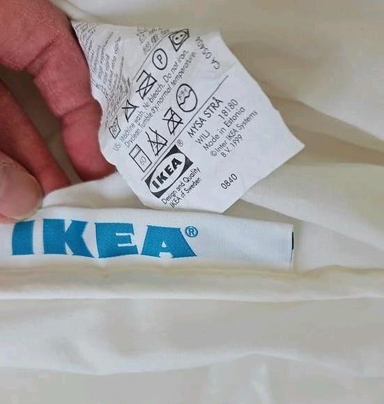 Ikea All season dekbed 140x200, Ophalen, Eenpersoons, Wit, Deken of Dekbed