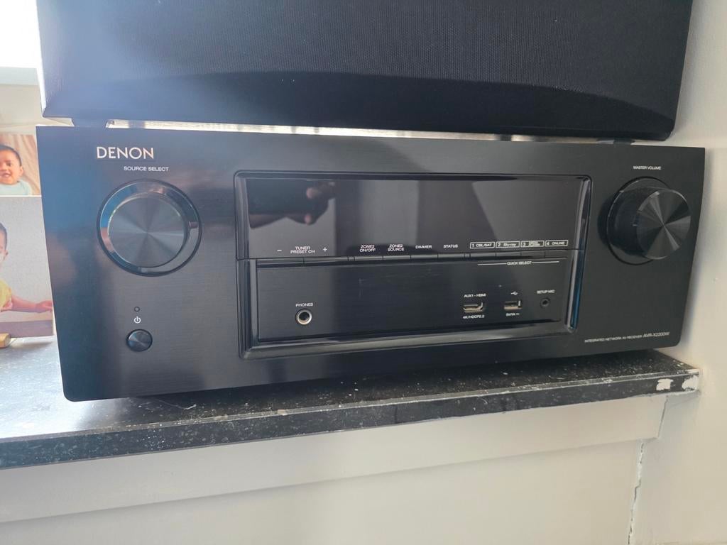 Denon AVR-X2200W AV Receiver, Audio, Tv en Foto, Versterkers en Receivers, Ophalen, Denon, Zo goed als nieuw, 120 watt of meer