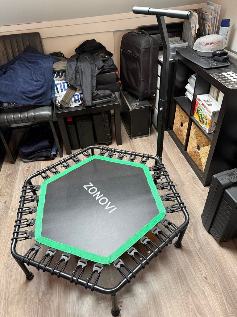 Trampoline voor fitness, Sport en Fitness, Fitnessmaterialen, Ophalen, Zo goed als nieuw, Benen, Overige typen