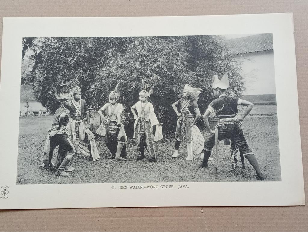 Foto gravure Nederlands Indië Indonesië 1910, Verzamelen, Ophalen of Verzenden