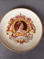Porselein herdenkingsbord ter 40-jarig regeringsjubileum, Antiek en Kunst, Ophalen of Verzenden
