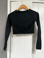 Nieuw zwart sporttopje met lange mouwen, Zwart, Nieuw, Ophalen of Verzenden, Fitness of Aerobics