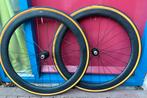 Carbon Disc wielen met nieuwe S Works hell of north tubes, Ophalen of Verzenden, Racefiets, Wiel