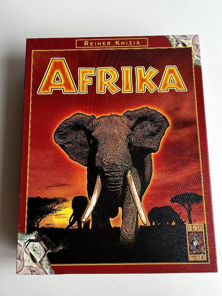 Afrika 999 games, Hobby en Vrije tijd, Gezelschapsspellen | Bordspellen, Zo goed als nieuw, Een of twee spelers, Drie of vier spelers