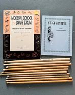 bladmuziek drums Stick Control + 1, en 5 paar drumstokken, Muziek en Instrumenten, Ophalen of Verzenden, Gebruikt