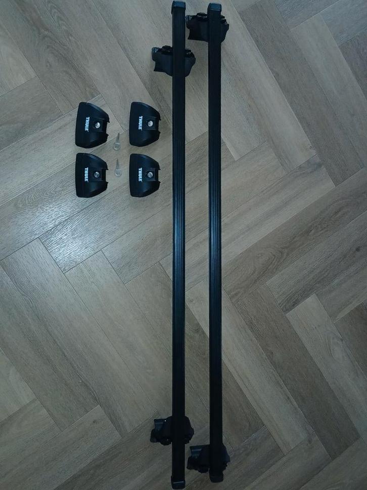 Thule square dakdragers Mitsubishi Outlander (PHEV), Auto diversen, Dakdragers, Zo goed als nieuw, Ophalen of Verzenden