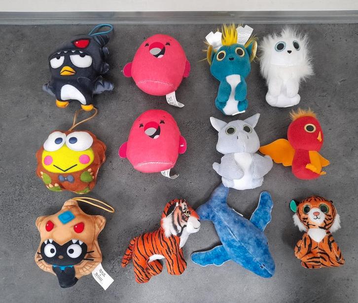 Diverse knuffels van de Mc Donalds, happymeal., Verzamelen, Poppetjes en Figuurtjes, Zo goed als nieuw, Ophalen of Verzenden