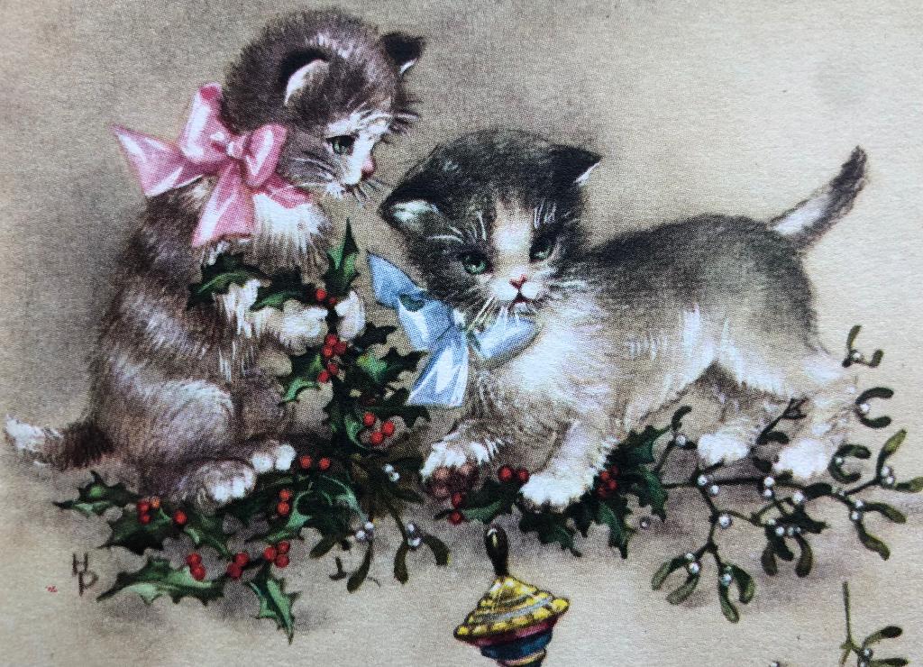 Poezen - van HANNES PETERSEN, Verzenden, 1920 tot 1940, Ongelopen, Overige thema's