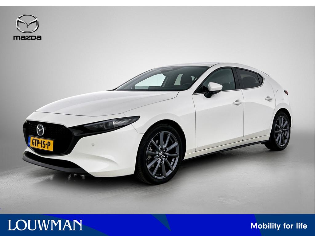 Mazda 3 2.0 e-SkyActiv-G M Hybrid 122 Exclusive-line | Stuur, Auto's, Mazda, 12 maanden, Stof, Gebruikt, 4 cilinders