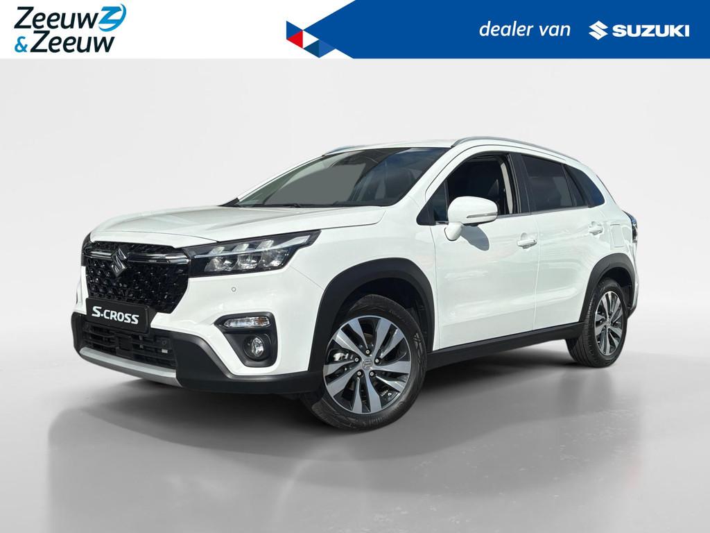 Suzuki S-Cross 1.4 Boosterjet Style Hybrid | €1850.- korti, 12 maanden, 4 cilinders, Wit, Leder
