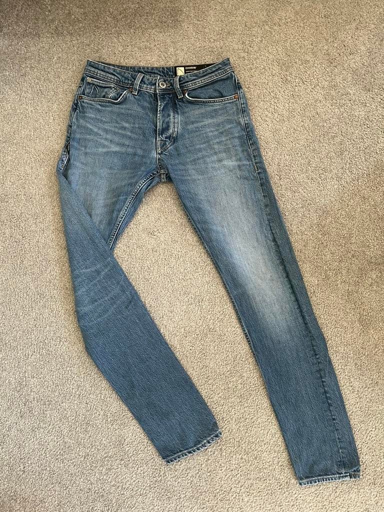 Chasin’ jeans W28 L32, Ophalen of Verzenden, Zo goed als nieuw, Blauw, Overige jeansmaten