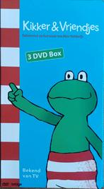 2+1 GRATIS! DVD Kikker en vriendjes - 3 DVD box, Alle leeftijden, Boxset, Ophalen of Verzenden, Zo goed als nieuw
