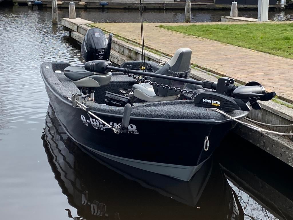 Crescent 465 incl 30pk Suzuki bbm en Terrova fronttroller, Ophalen, Zo goed als nieuw