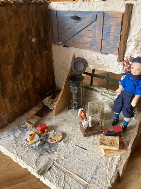 Poppenhuis schuurtje, Verzamelen, Poppenhuizen en Toebehoren, Ophalen of Verzenden, Zo goed als nieuw, Poppenhuis