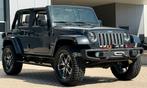 ‼️GERESERVEERD‼️JEEP WRANGLER JK 3.6 V6 284PK SAHARA EDITION, Auto's, Jeep, Automaat, Stof, Zwart, Zwart