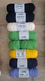 Lang Yarns Jawoll Sokkenwol - 8 bollen in diverse kleuren, Ophalen of Verzenden, Nieuw, Breien of Haken, Wol of Garen