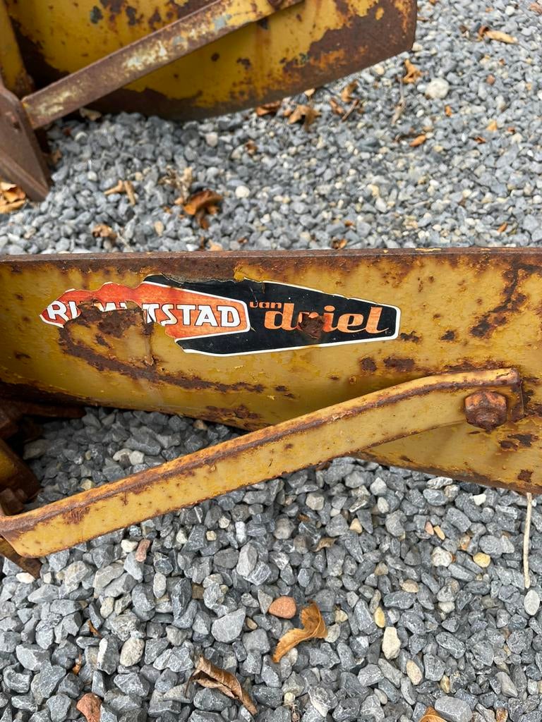 Goede nette rumptstad ploeg  7 scharig, Ophalen of Verzenden, Grondbewerking