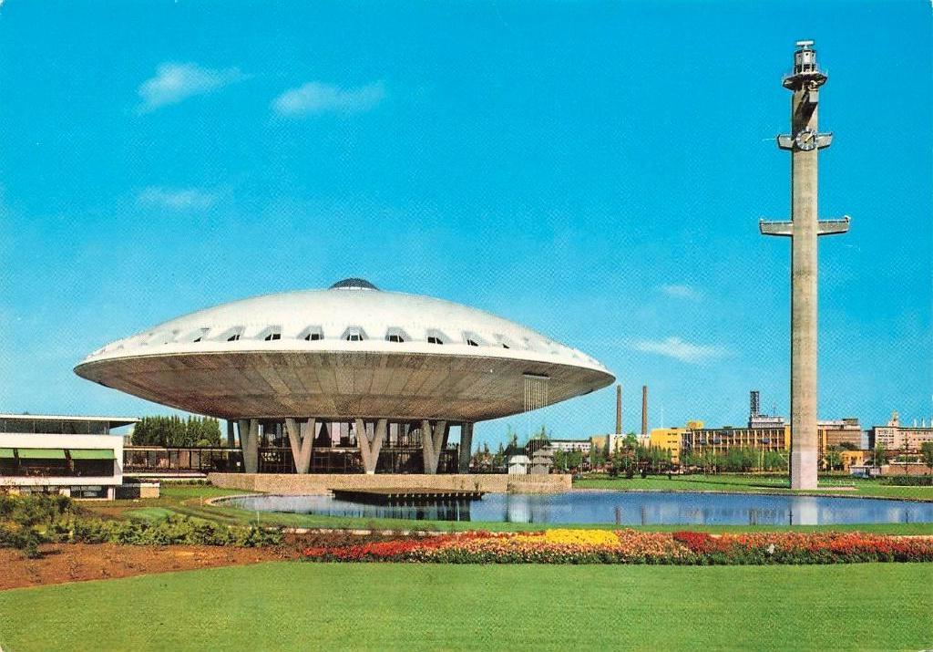 Eindhoven, Evoluon, Ophalen of Verzenden, 1980 tot heden, Ongelopen, Noord-Brabant