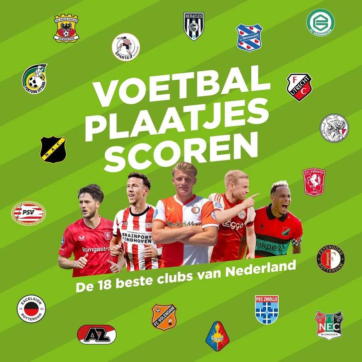 Voetbalstickers / plaatjes Plus spaaractie, Verzamelen, Sportartikelen en Voetbal, Nieuw, Poster, Plaatje of Sticker, Overige binnenlandse clubs