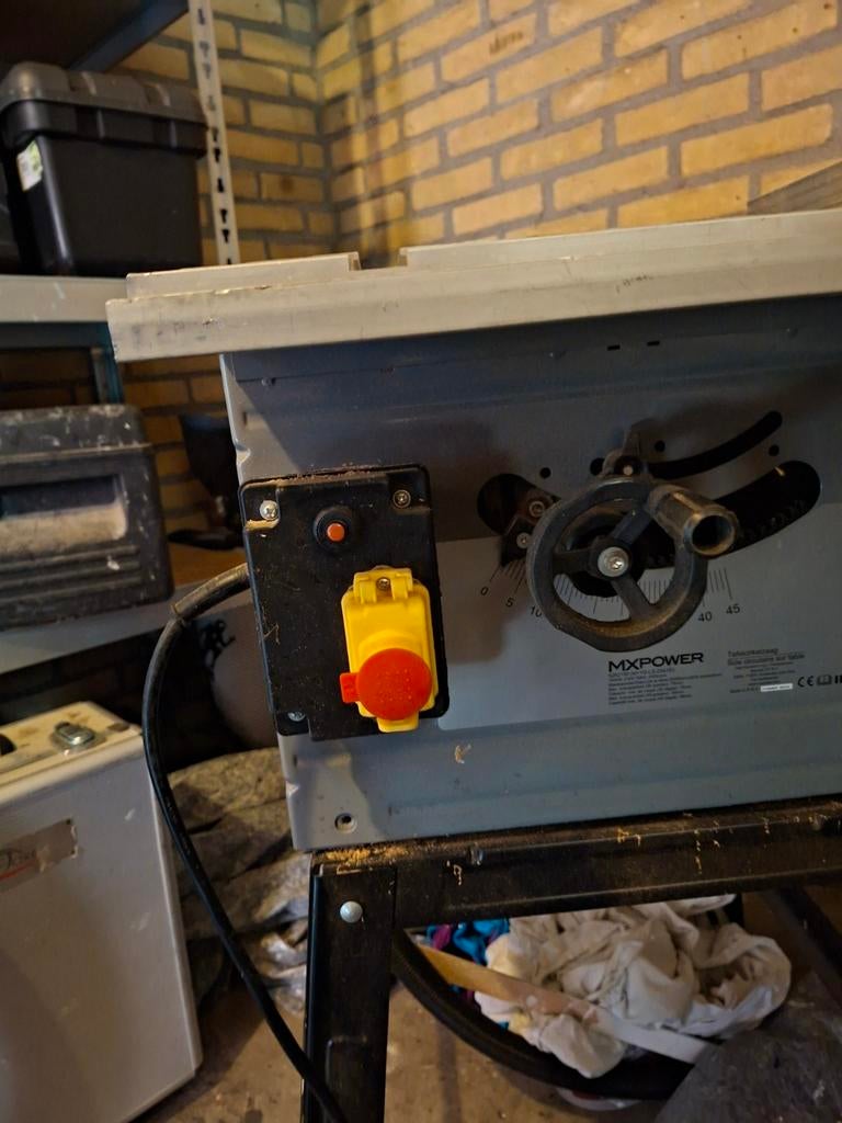 MXPOWER Tafelzaag - Zo goed als nieuw, Doe-het-zelf en Verbouw, Gereedschap | Zaagmachines, Cirkelzaag, MXPOWER, 600 tot 1200 watt