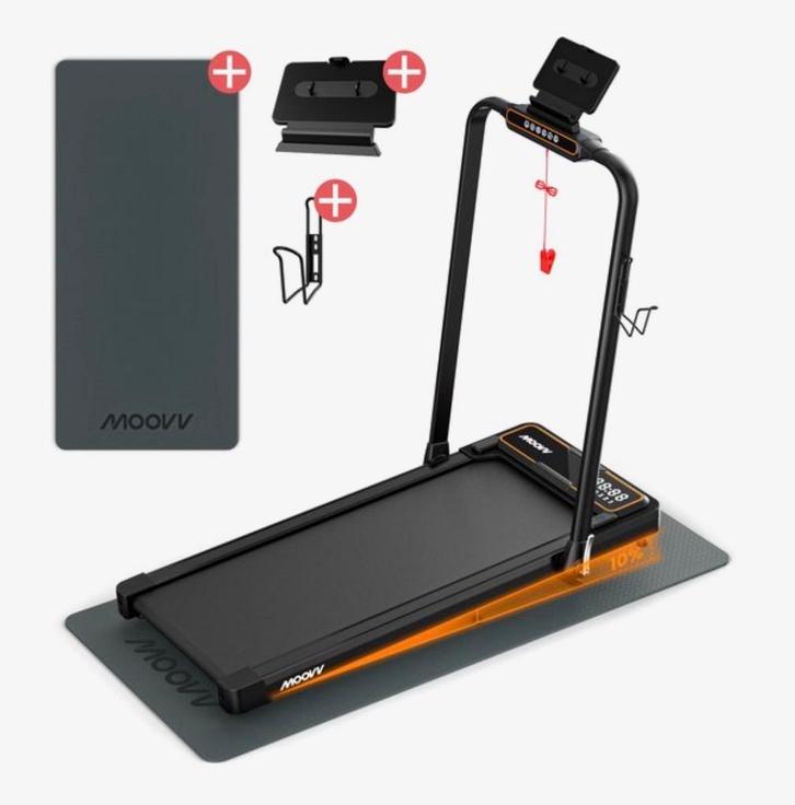 Moov Smartstep Pro 2 Incline Loopband nieuw!!, Sport en Fitness, Fitnessapparatuur, Nieuw, Loopband, Benen, Metaal, Ophalen