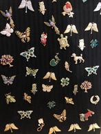 Diverse Broches: Dieren, Vleugels & Meer - Nieuw!, Met kristal, Overige materialen, Hg, Overige kleuren