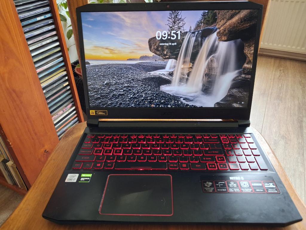 Acer laptop NITRO 5 AN515-55-76A5 Game Laptop, Computers en Software, Windows Laptops, Gebruikt, Met videokaart, Ophalen of Verzenden